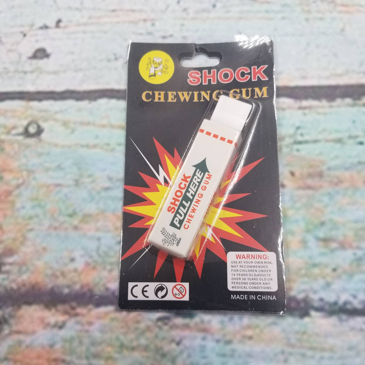 Electric Shock Chewing Gum Pull Head Shocking Toy