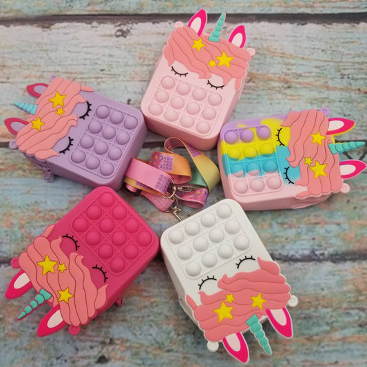 Unicorn Pop Bag Fidget Toys